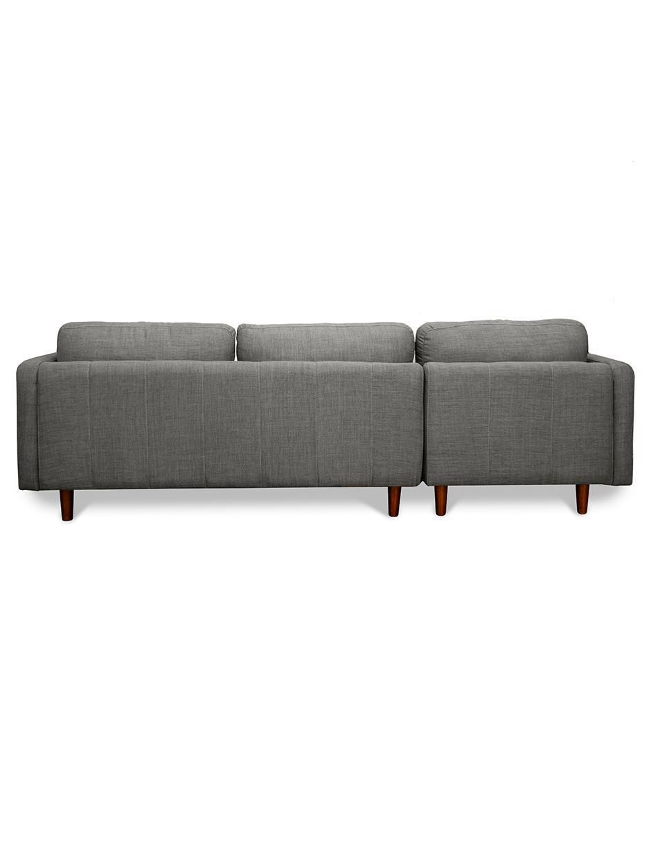 Sala modular izquierda confortopiel noruega "de" lino