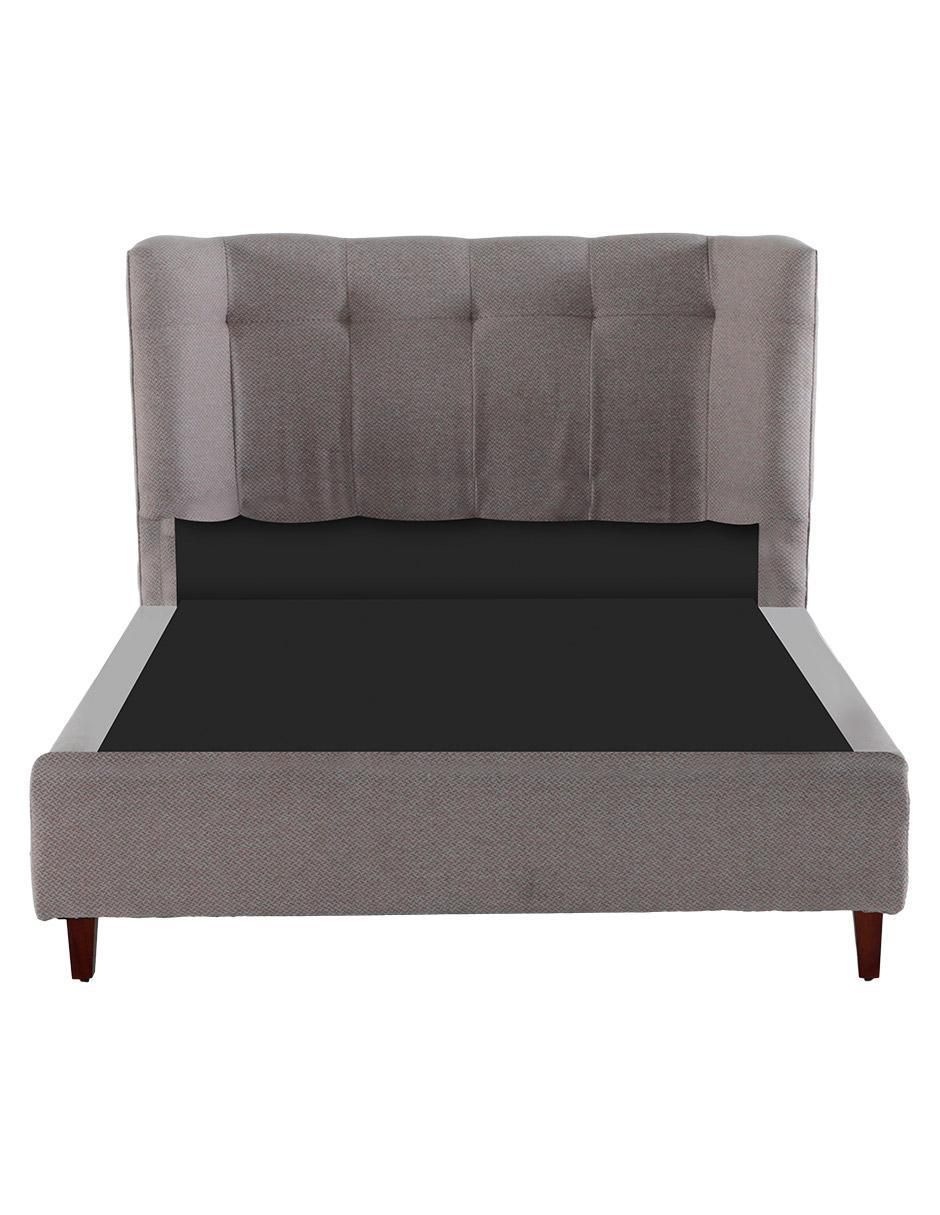 Cama Stella de tela matrimonial 1