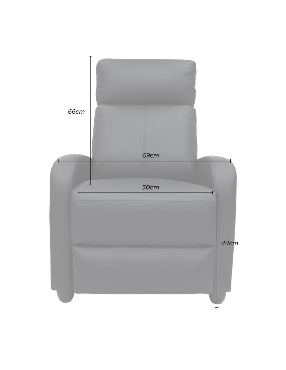 Reclinable Vanlig de vinipiel