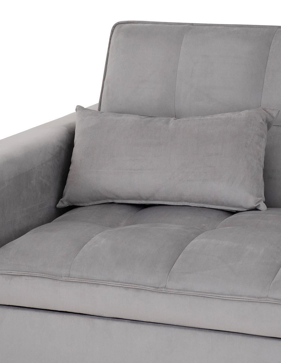 Sofá cama Aslan de velvet 3