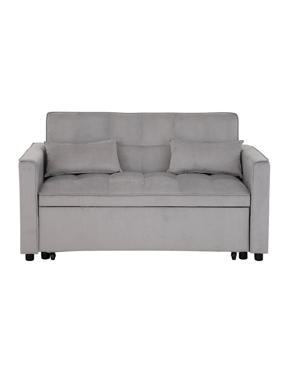 Sofá cama Aslan de velvet 4