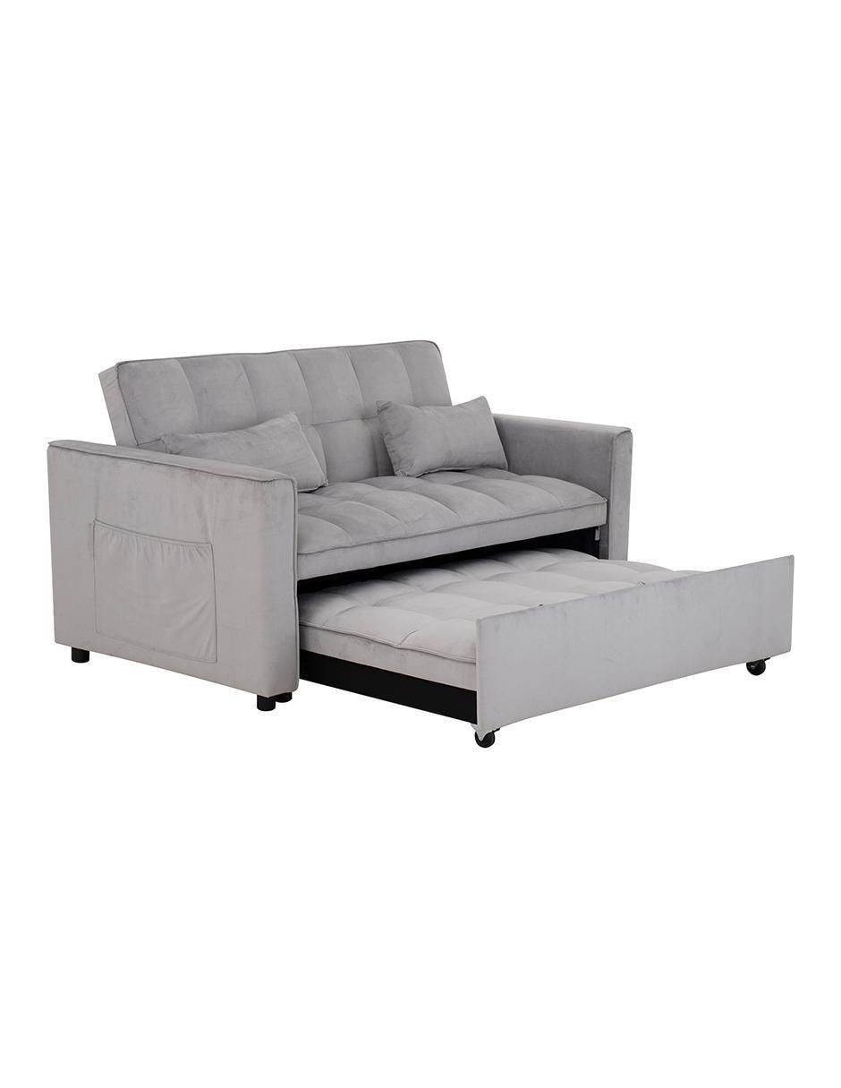 Sofá cama Aslan de velvet 6