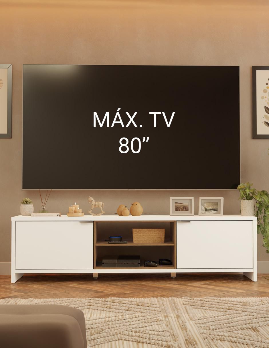 Mueble de Tv armable Metz de MDP 7