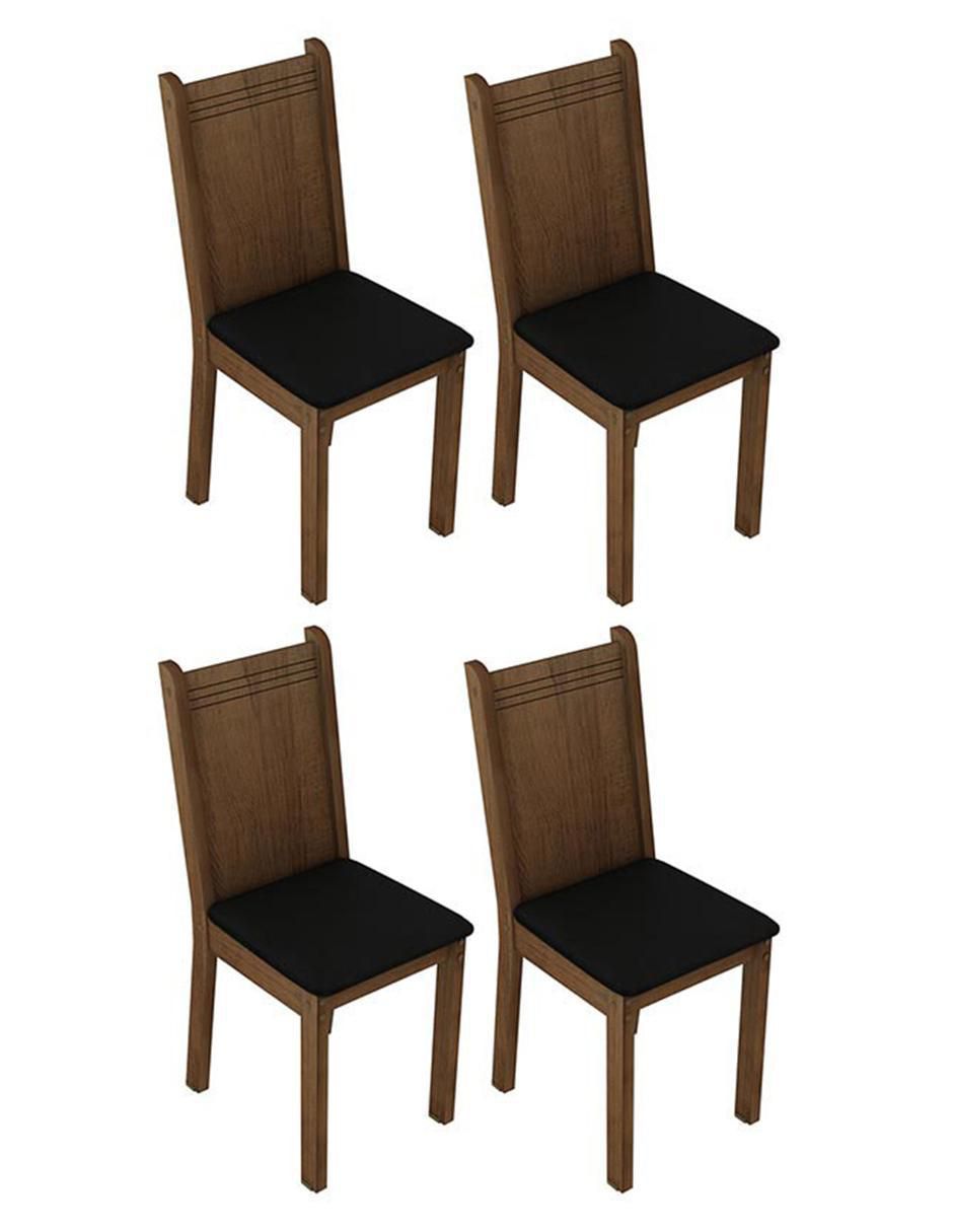 Juego de sillas 4 piezas 4290