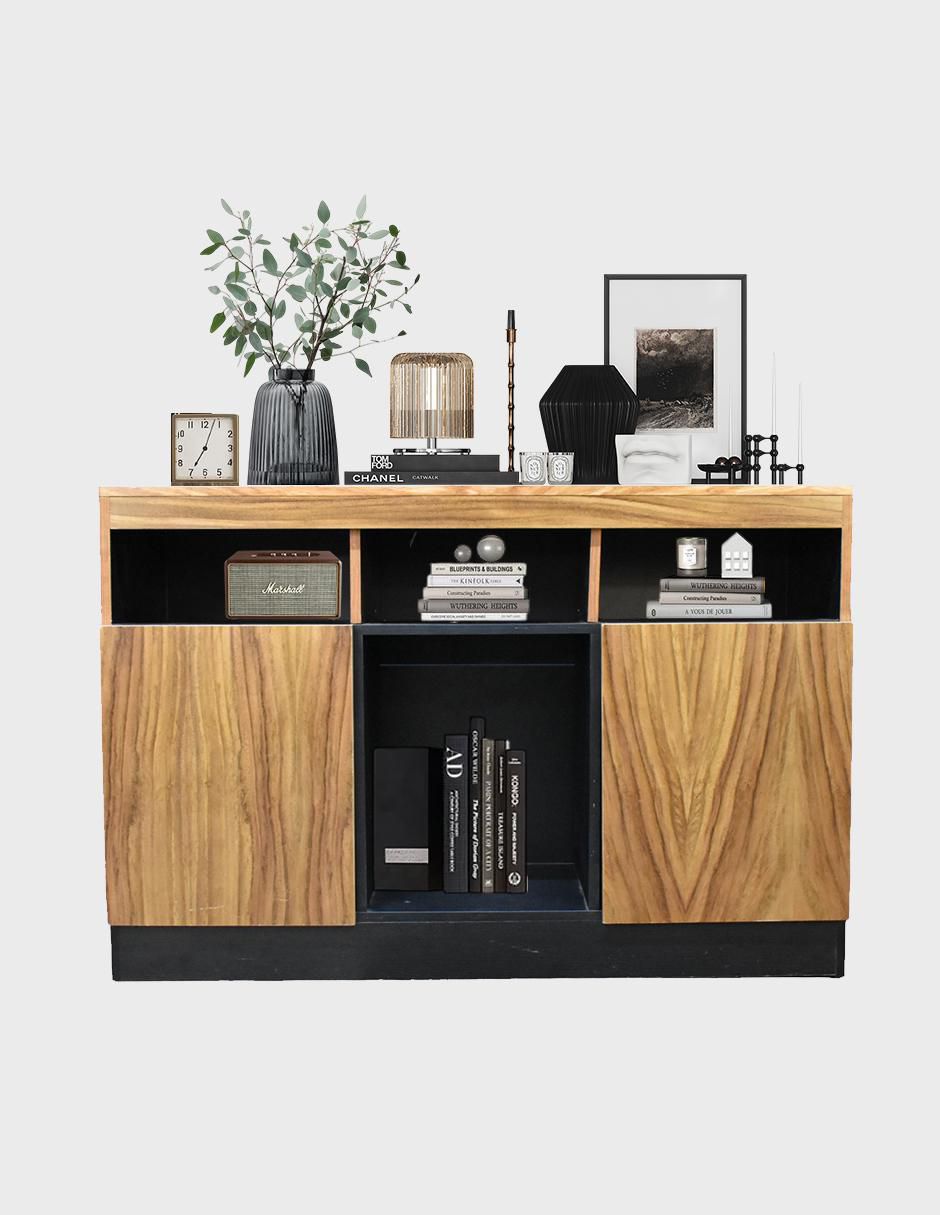 Credenza Hogar de madera parota 4