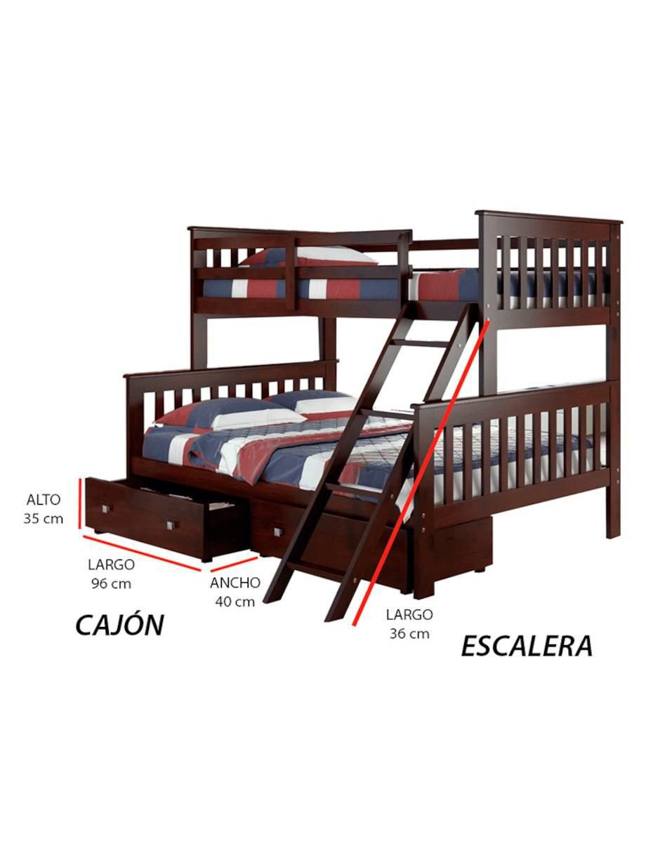 Litera de madera pino 4