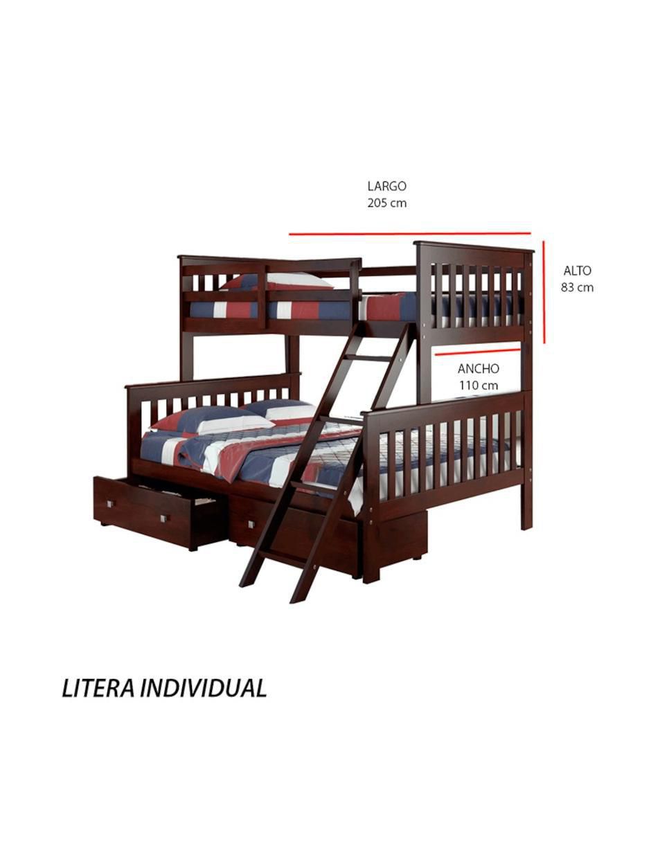 Litera de madera pino 6