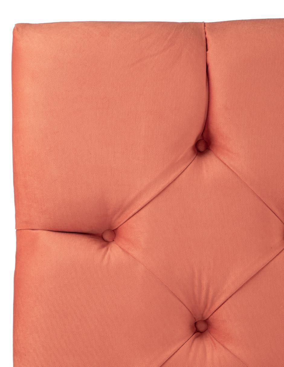 Cabecera Capri de madera y tela 3