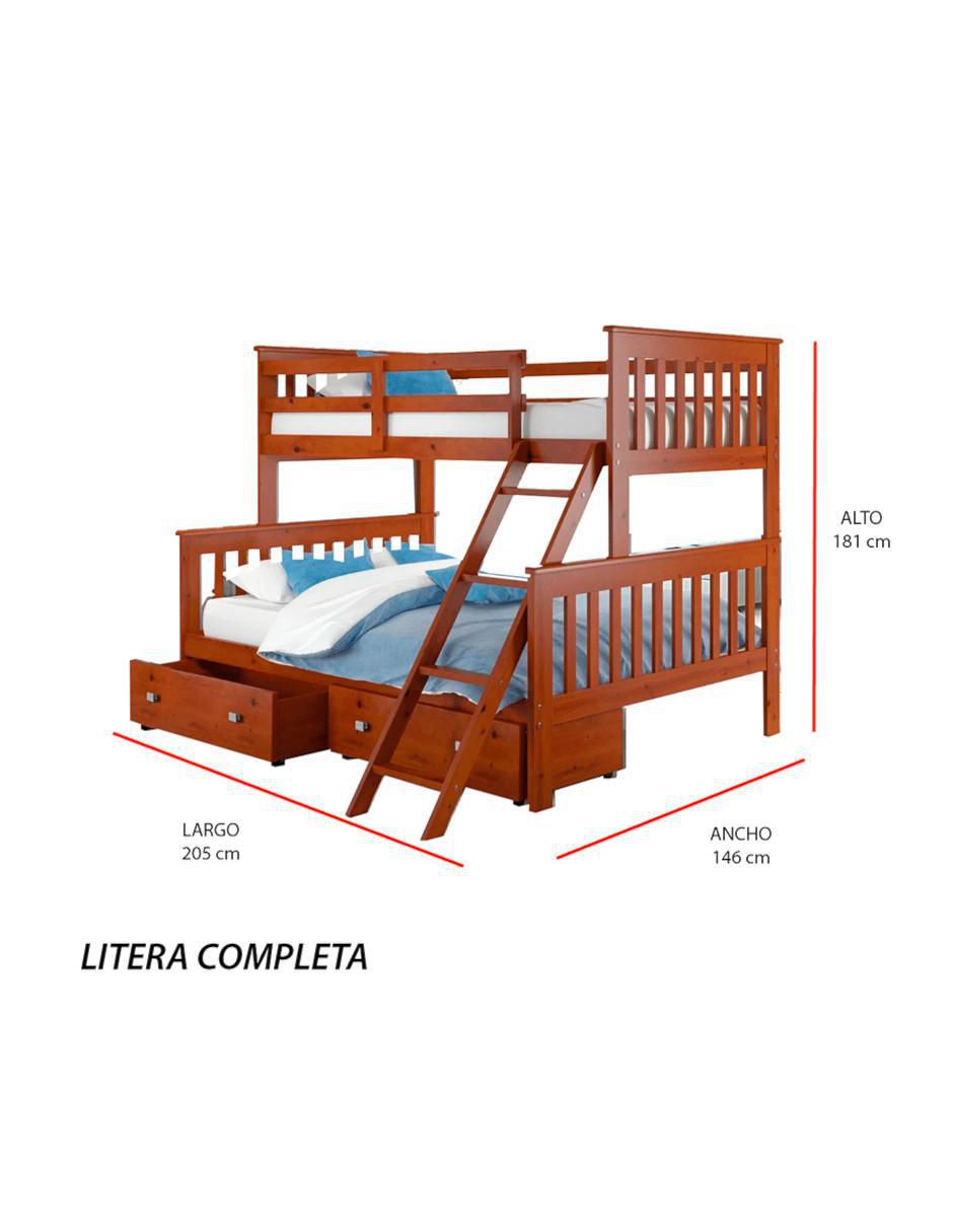Litera de madera pino 5