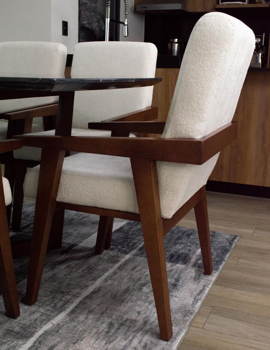Silla 2 piezas de madera pino 2