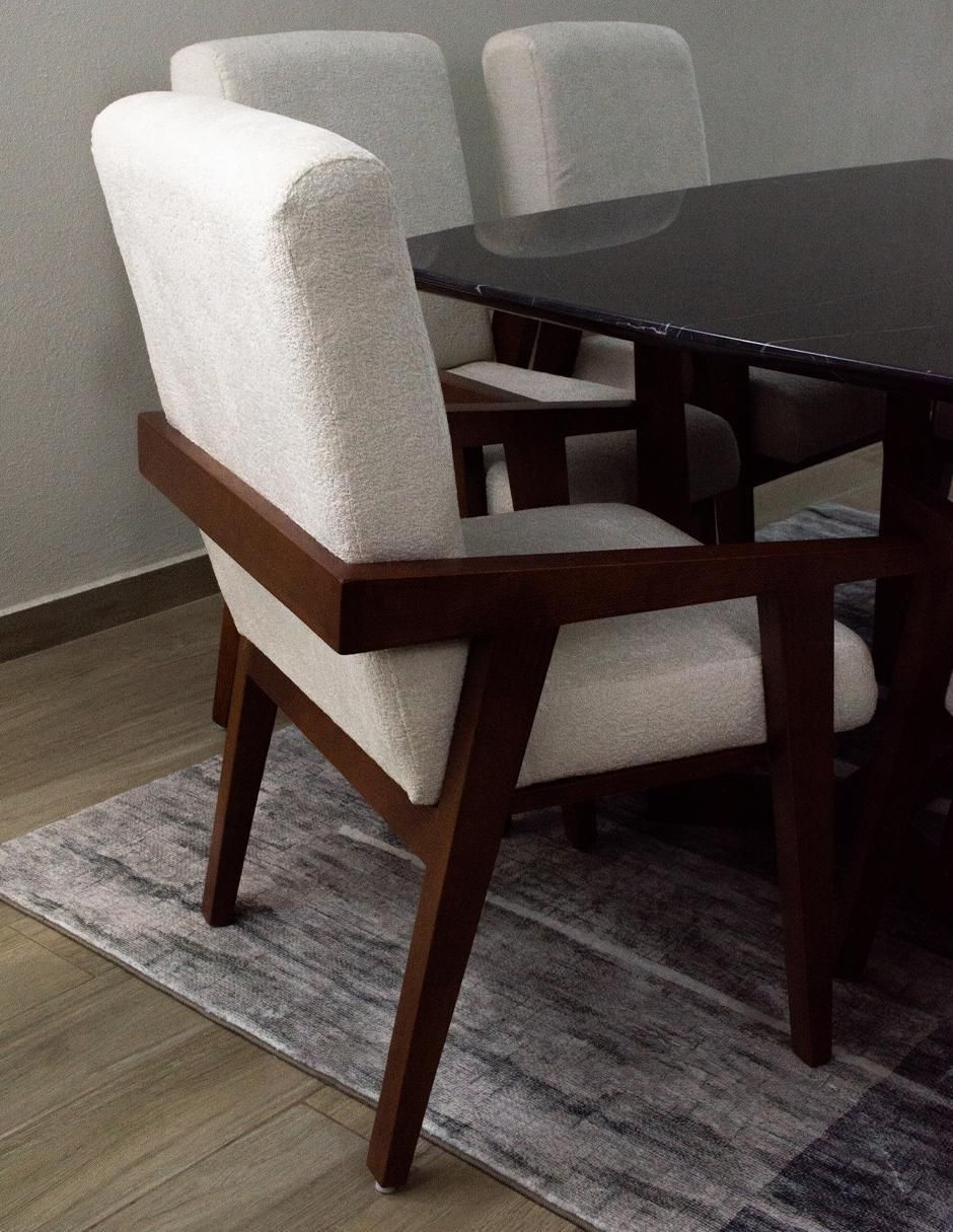 Silla 2 piezas de madera pino 6