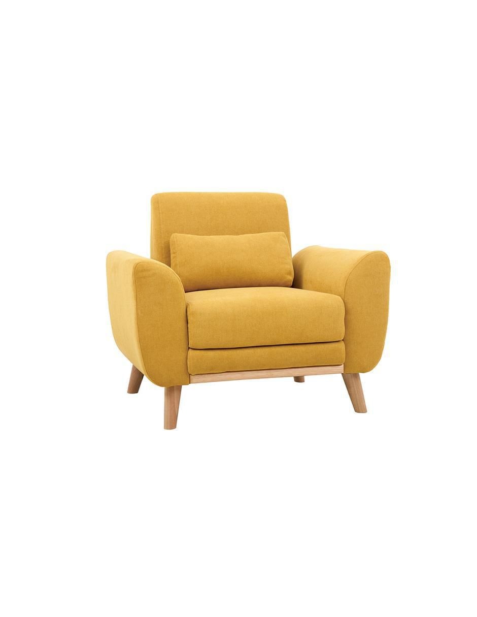Sillón Valencia Design Chicago estilo nórdico de lino