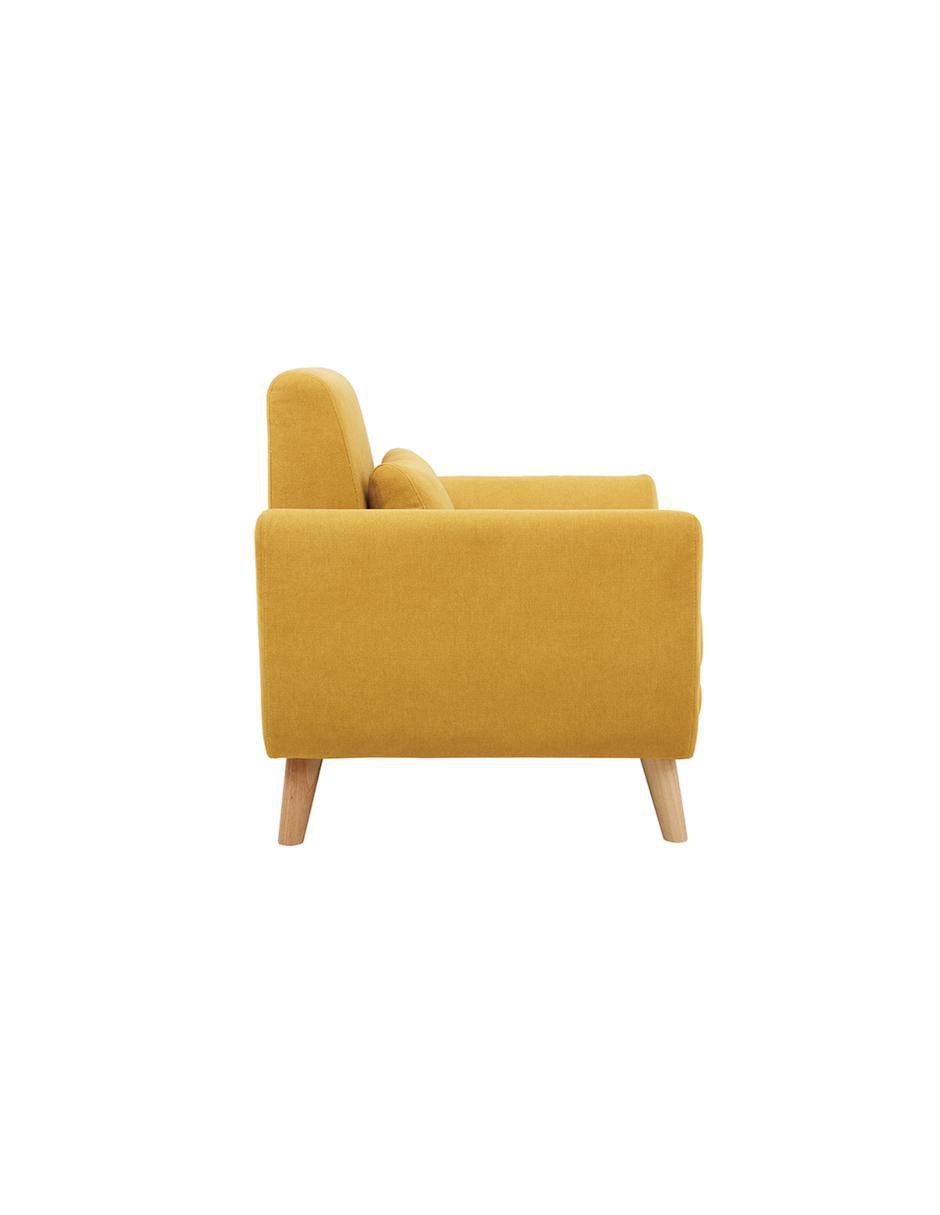 Sillón Valencia Design Chicago estilo nórdico de lino