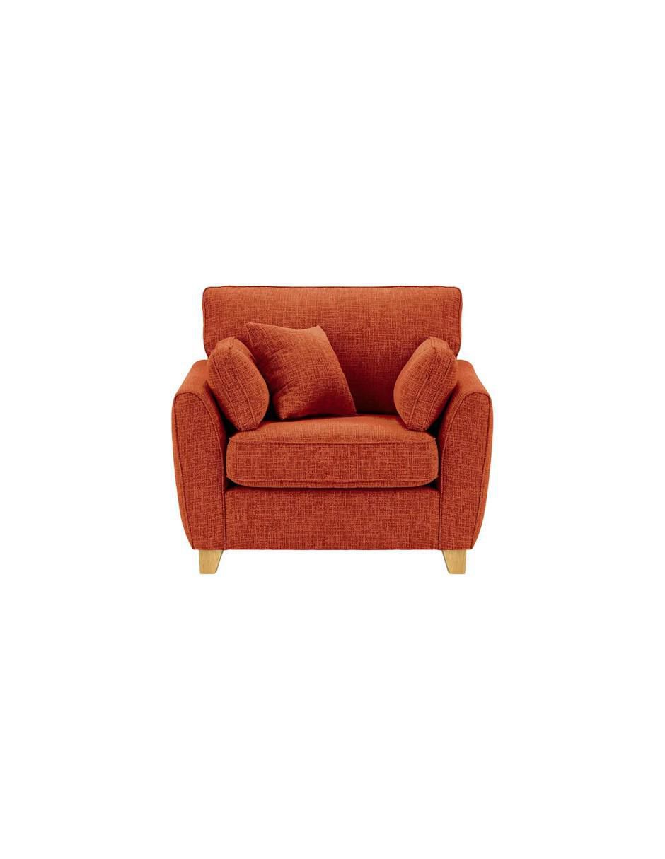 Sillón Valencia Design Maverick estilo nórdico de lino