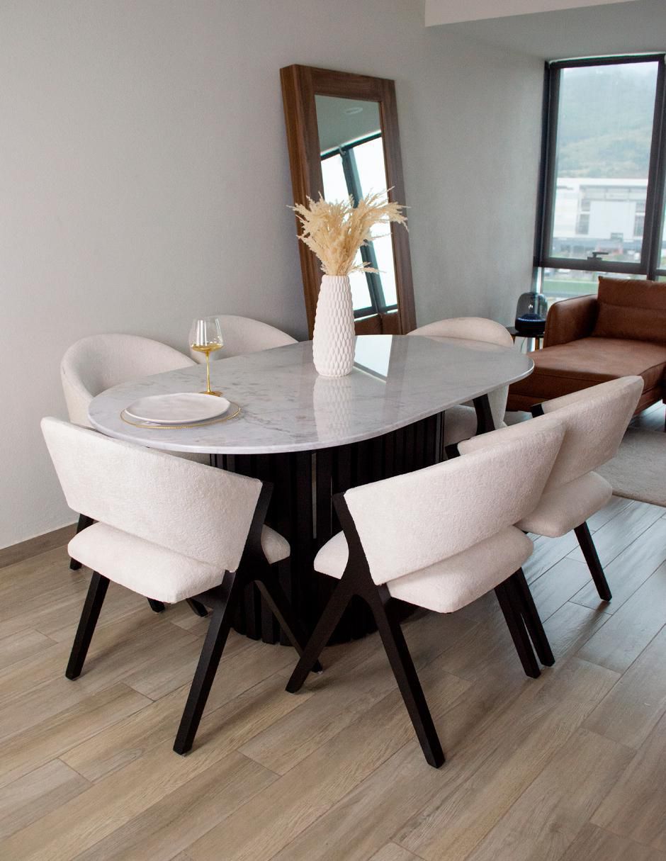 Comedor para 6 personas de mármol 5