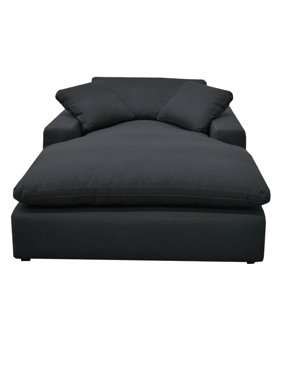Chaise Bruna de tela Chaise Bruna de tela