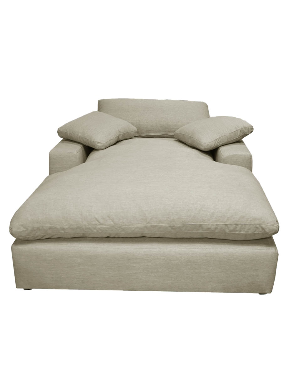 Chaise Bruna de tela