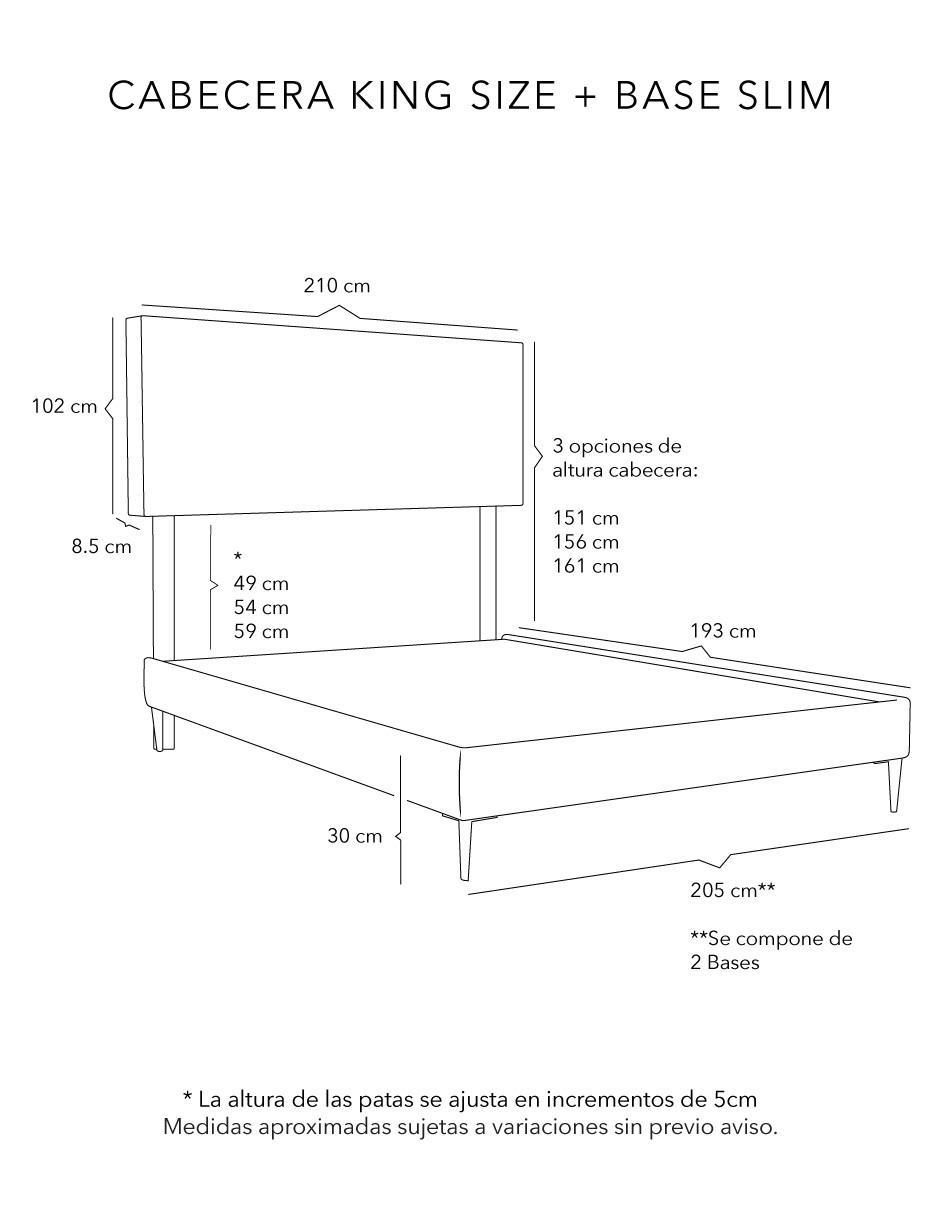 Cama dicasa argos slim "de" madera pino ks
