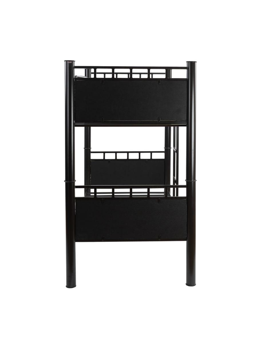 Cama doble Cruzze de metal individual 2