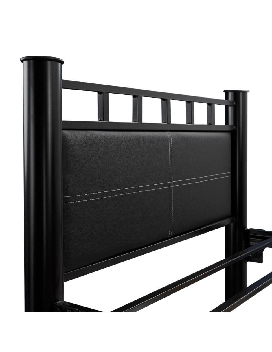 Cama doble Cruzze de metal individual 4