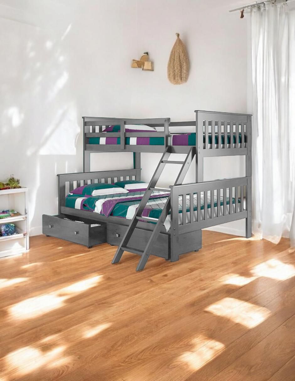Litera Rainer de madera pino 3