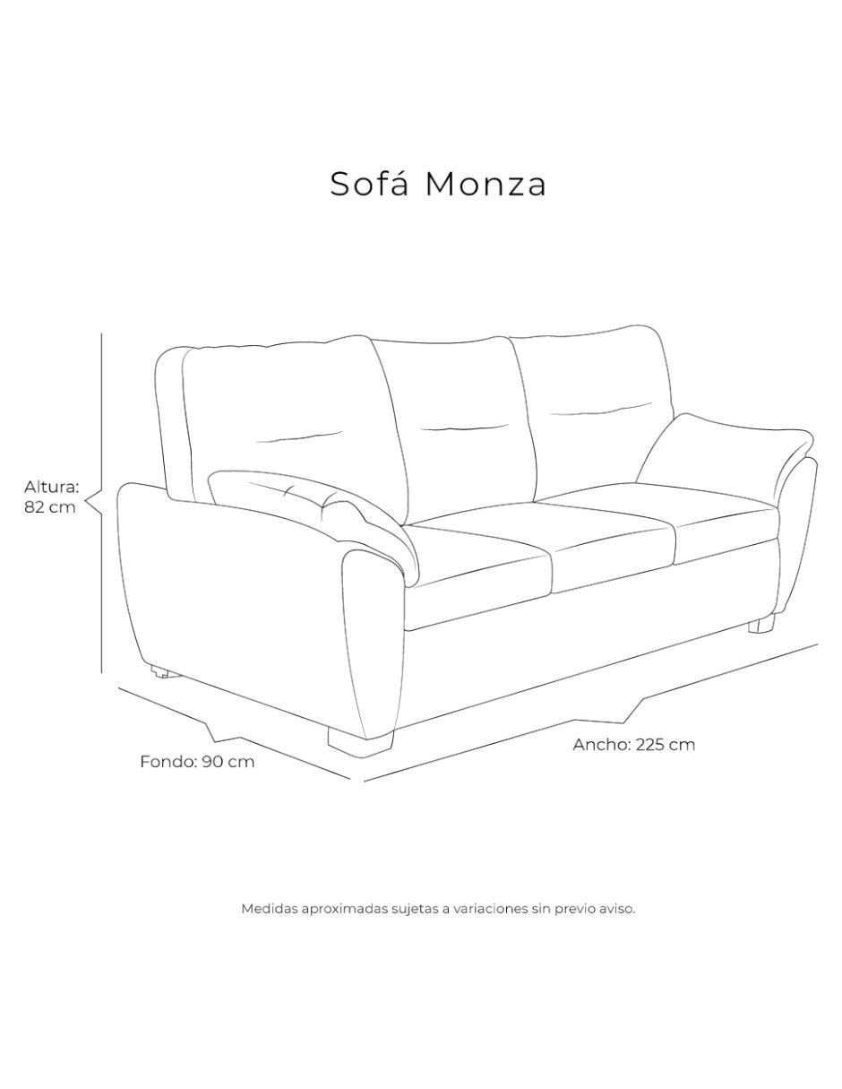 Sofá Monza de madera 7