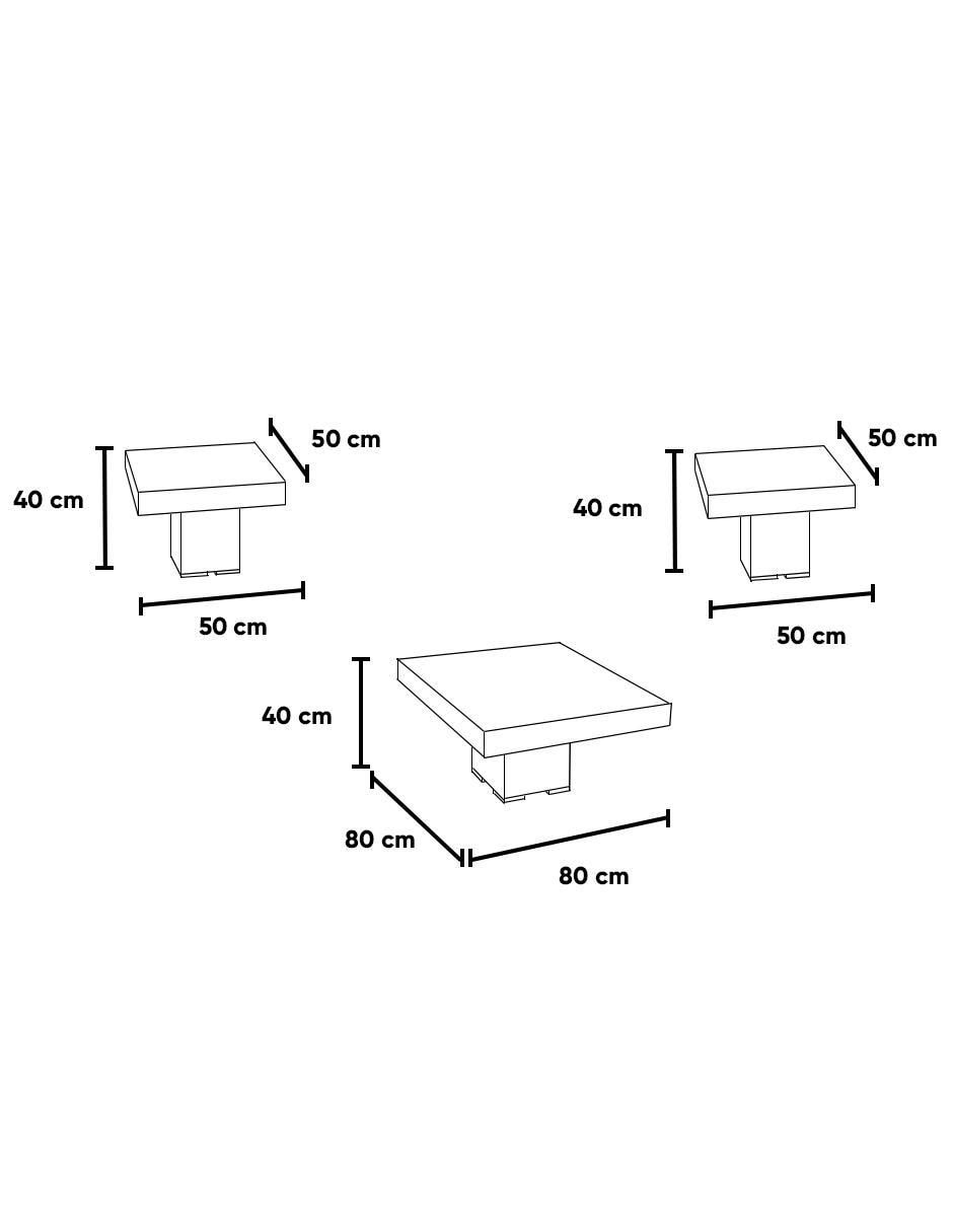 Juegos de mesas para sala de madera 5