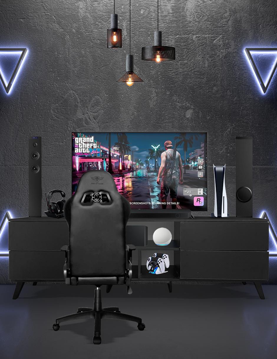 Mueble de tv de melamina 5