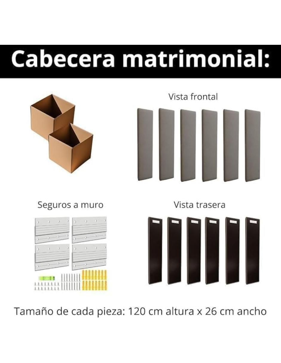 "cabecera" wall furniture paneling cabeceras wfp "de" tela