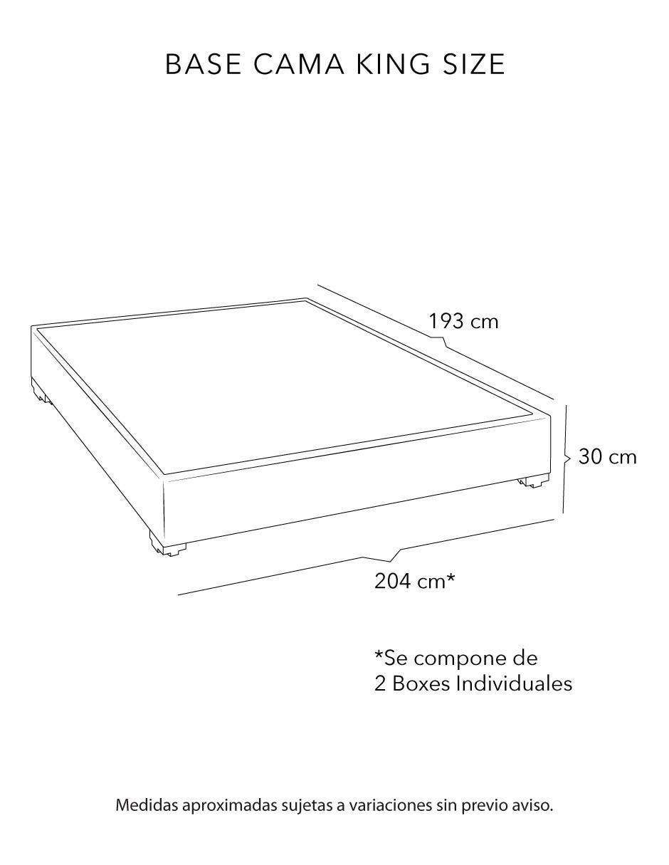 Base para cama de madera pino 2