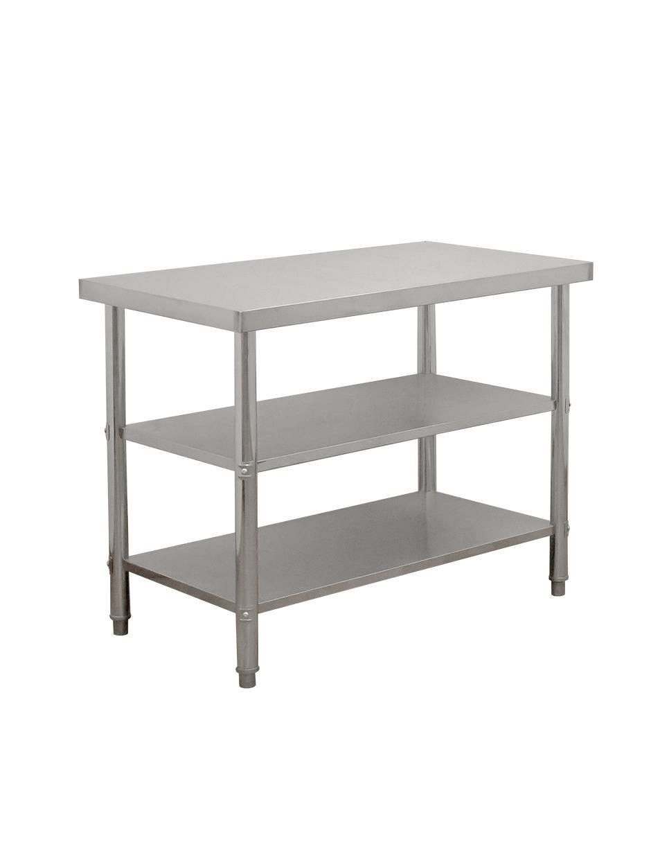 Mesa auxiliar de acero inoxidable