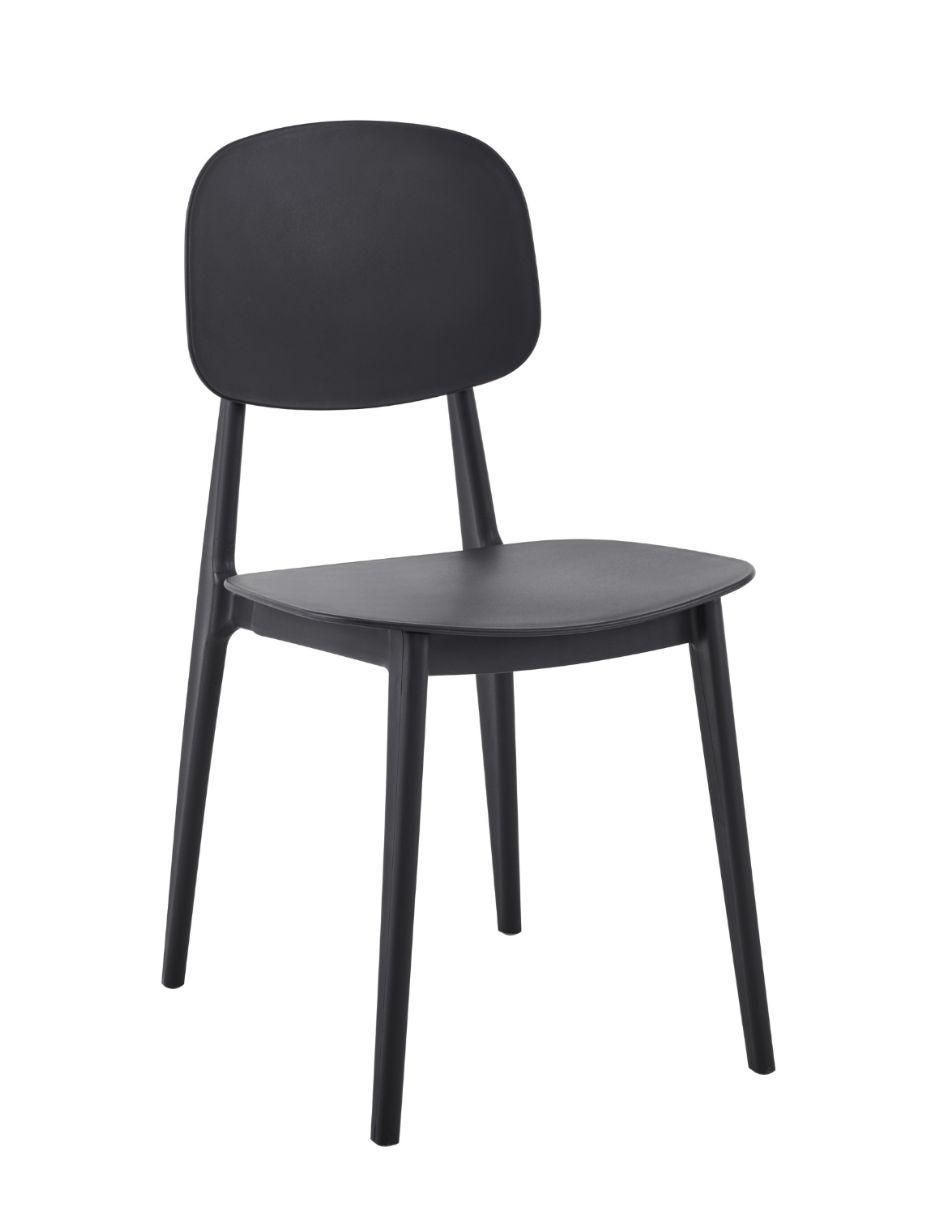 Juego de sillas plegables 4 piezas Creta de plástico 4
