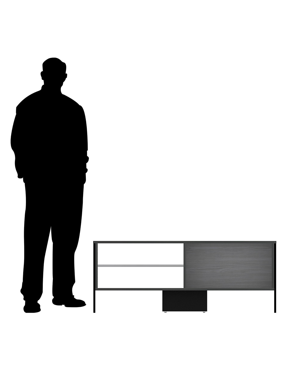 Mueble para TV Playcon de aglomerado