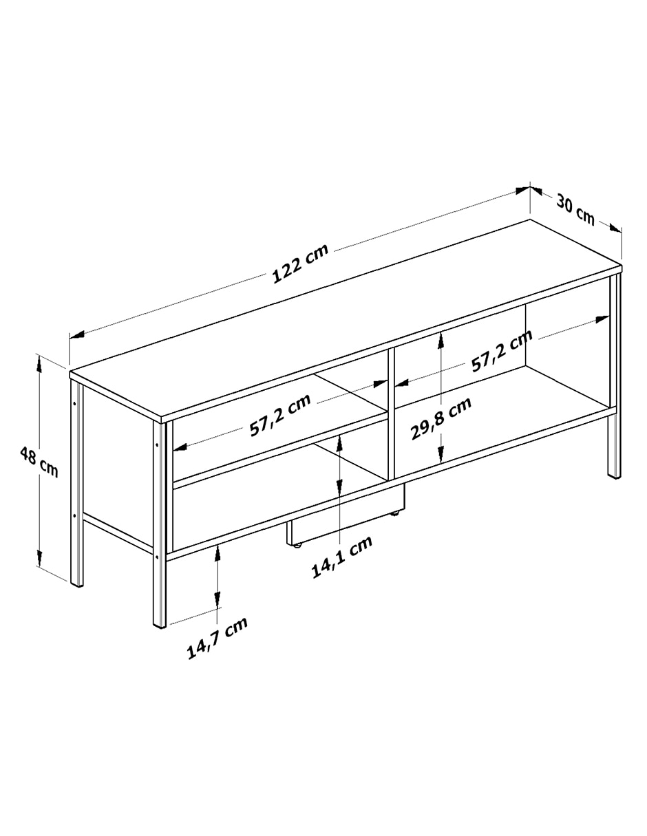 Mueble para TV Playcon de aglomerado