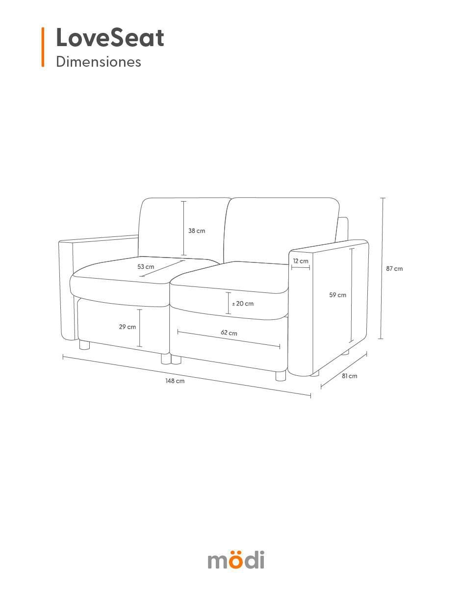 Love seat Adapti 9