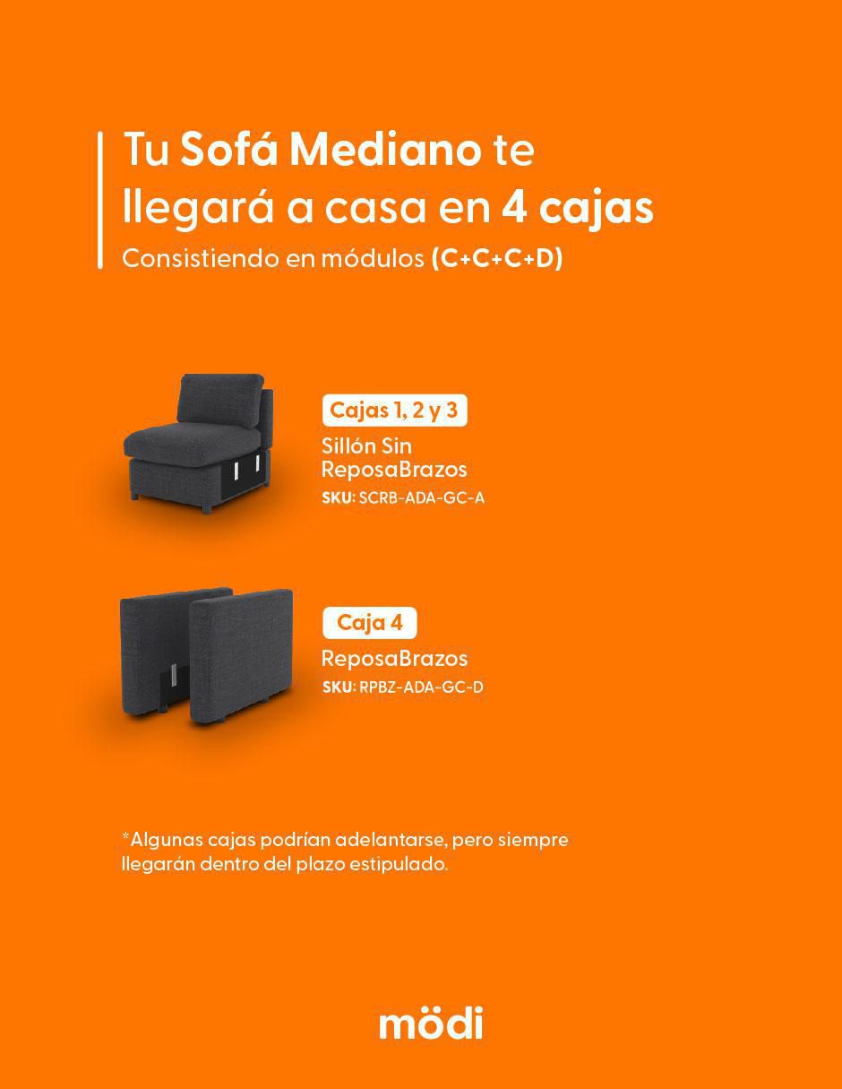 Sofá Adapti de poliéster 2