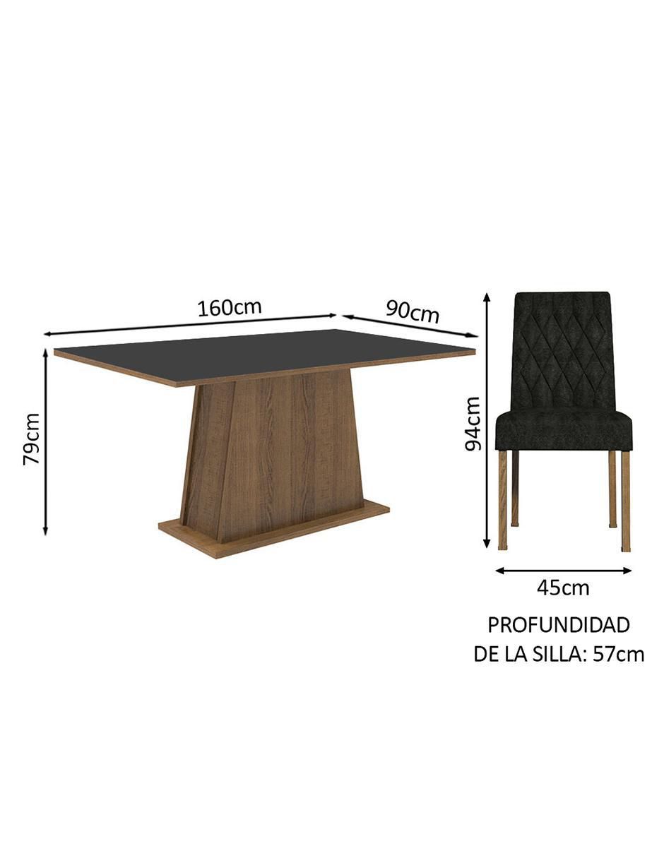 Comedor Ashley para 4 personas 8