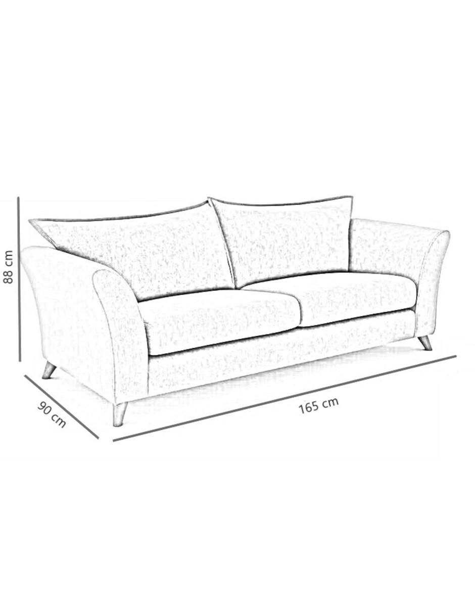Love seat Valencia Design Tara de lino