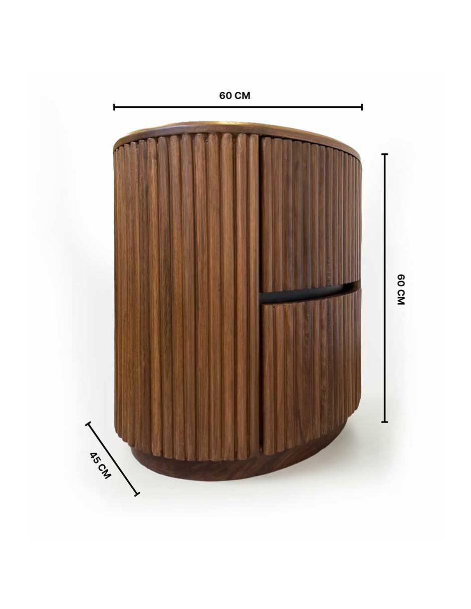 Buro de madera parota 5