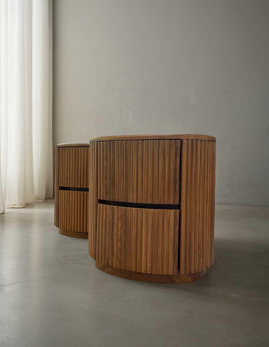 Buro de madera parota 4