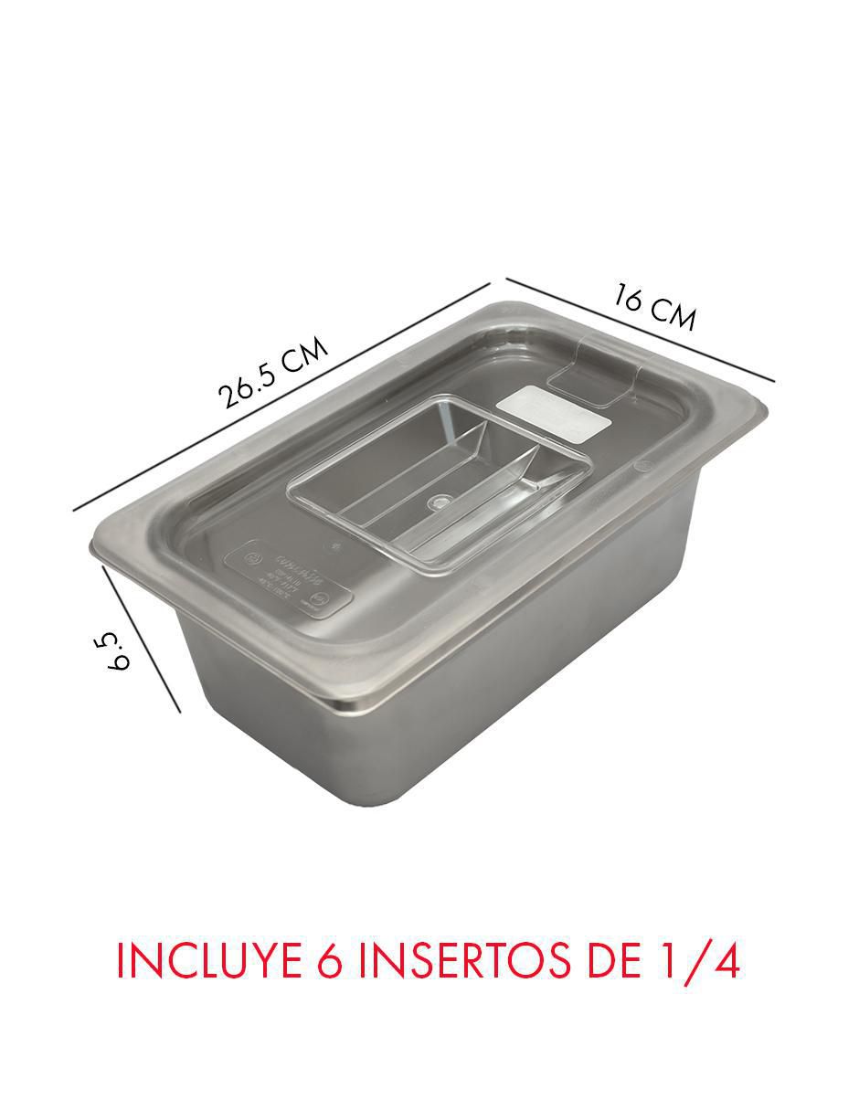Mesa auxiliar cocina de acero inoxidable 6