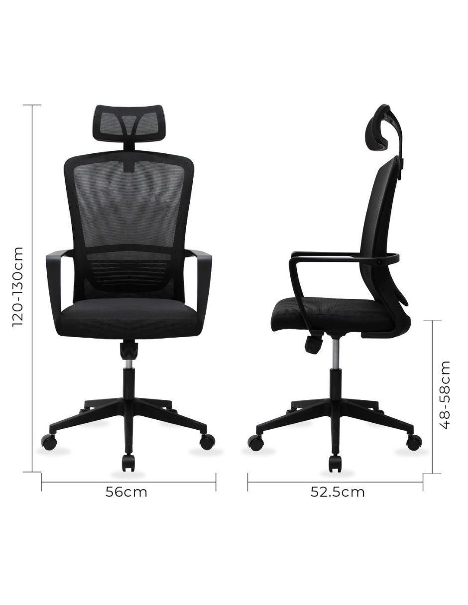 Silla escritorio Cardona Negro 6