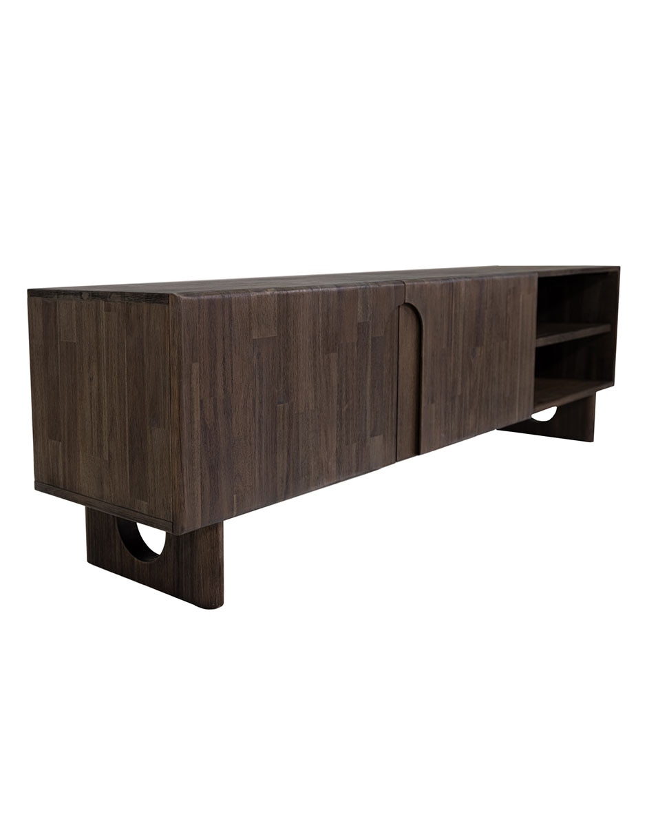 Mueble de tv Ginko Re de chapa madera 12