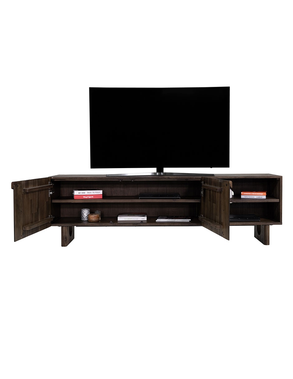 Mueble de tv Ginko Re de chapa madera 3