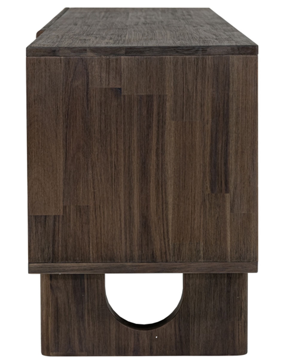 Mueble de tv Ginko Re de chapa madera 6