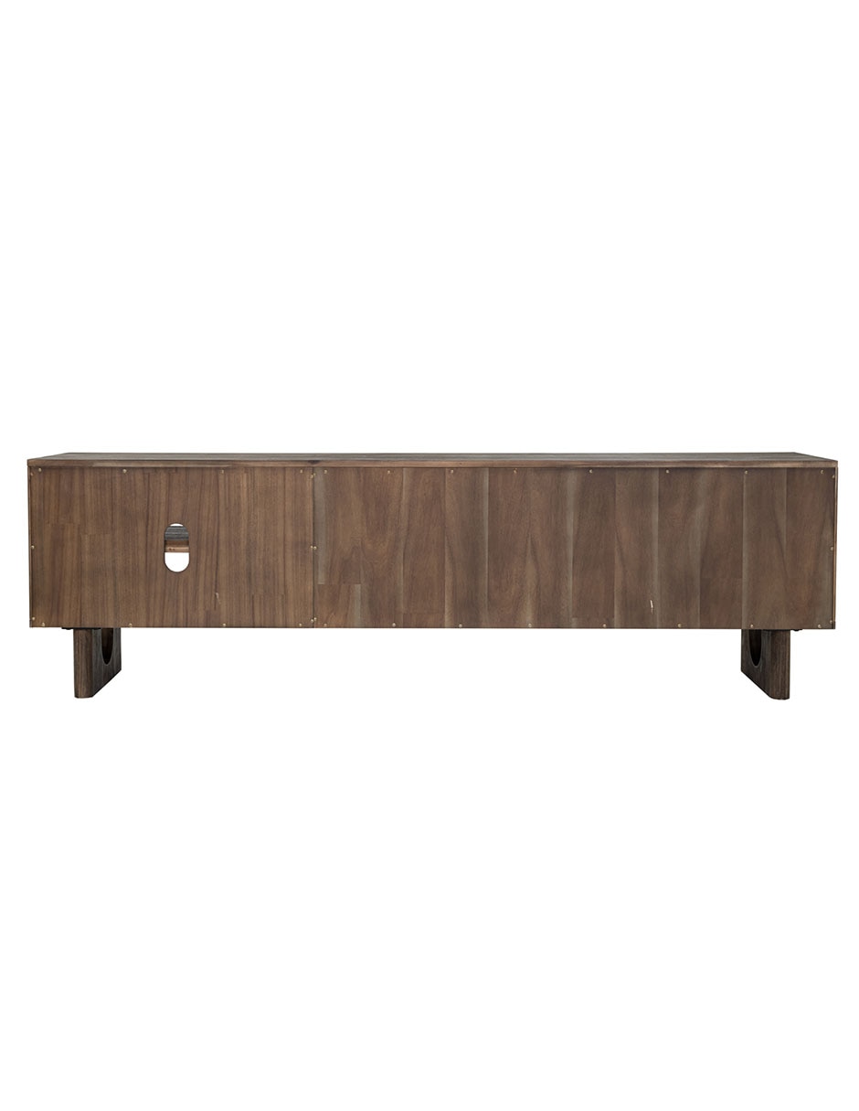 Mueble de tv Ginko Re de chapa madera 7