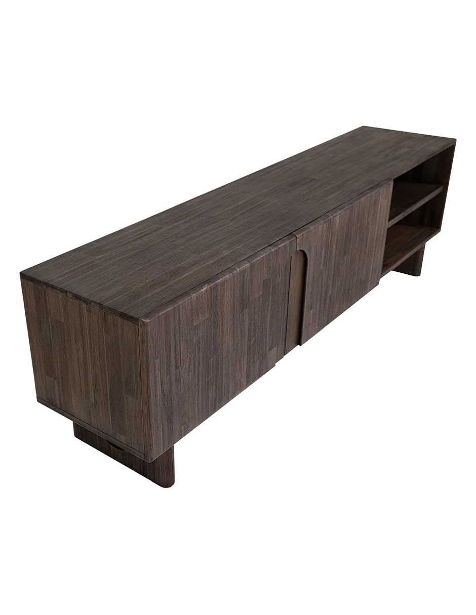 Mueble de tv Ginko Re de chapa madera 9