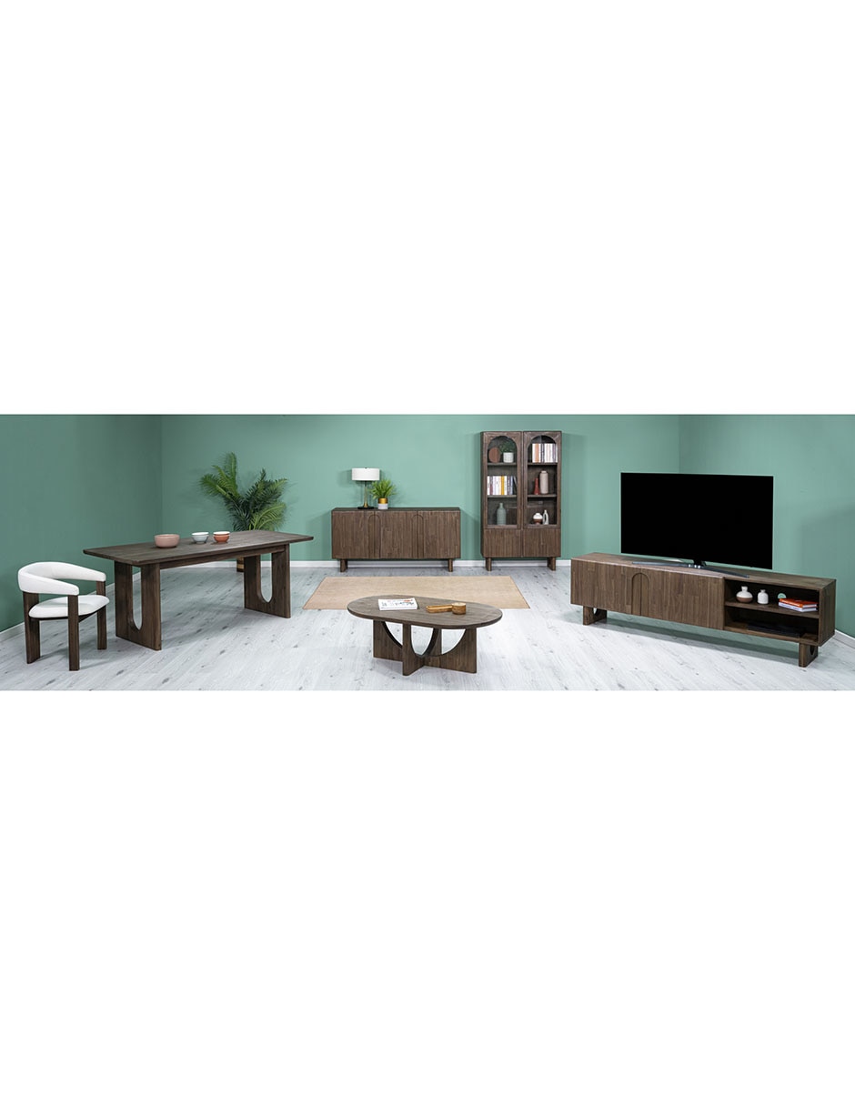 Silla Ginko de madera acacia 12