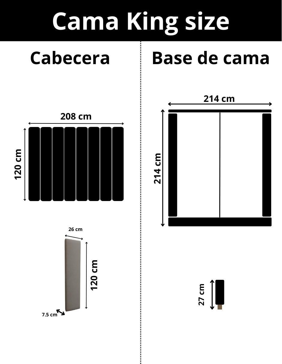 Cama Beds Wall Furniture Paneling de tela 7