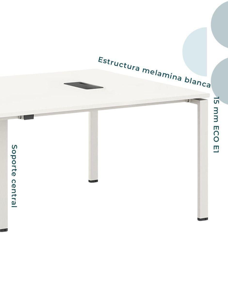 Escritorio Juntas Zadar de melamina 4